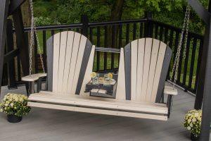 5' Adirondack Settee Swing with Chain