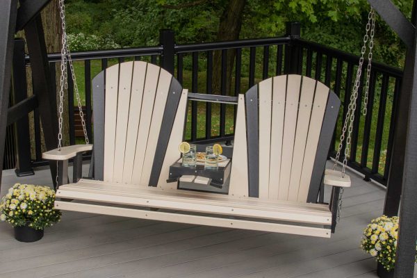 5' Adirondack Settee Porch Swing with Chain