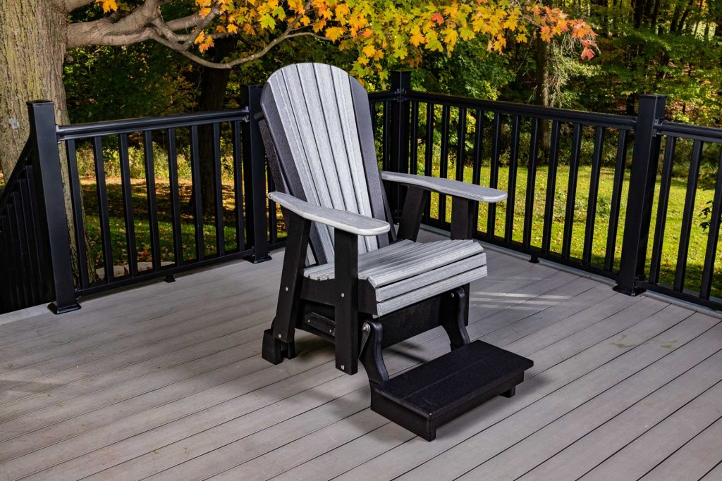 2' Adirondack Glider, Counter Height