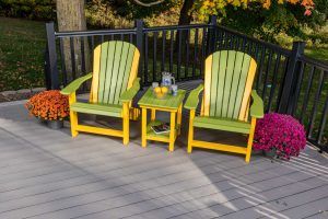 3-Piece Adirondack Lawn Chair Set