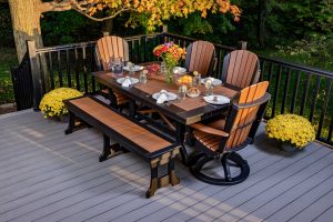 6-Piece Adirondack Table Dining Set